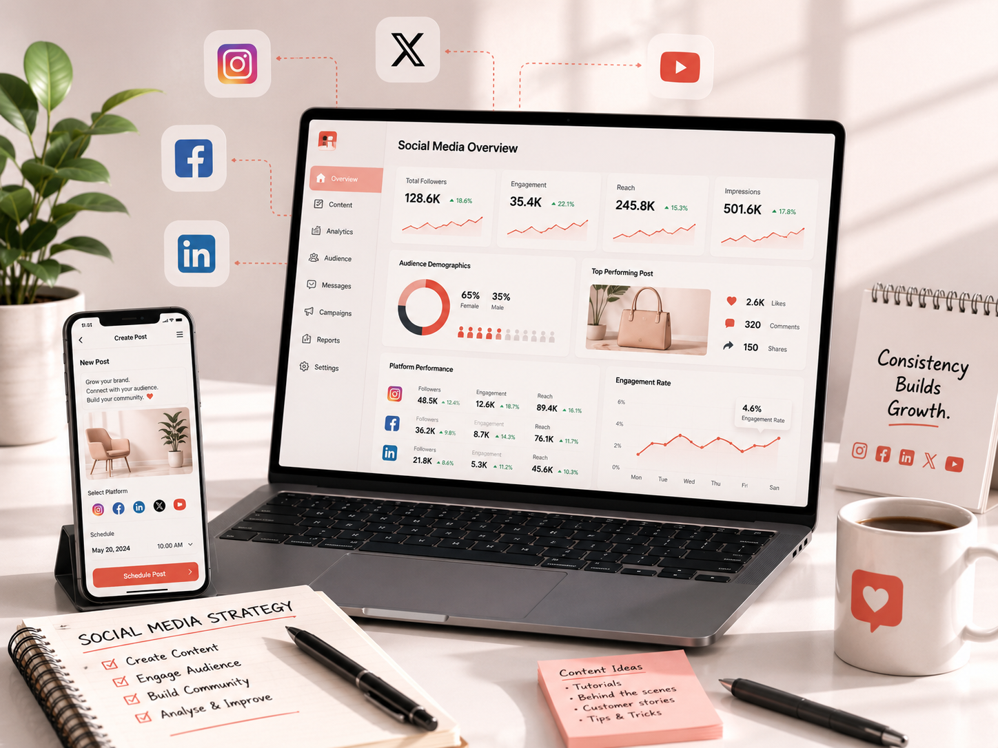Social Media Marketing by Grapinz